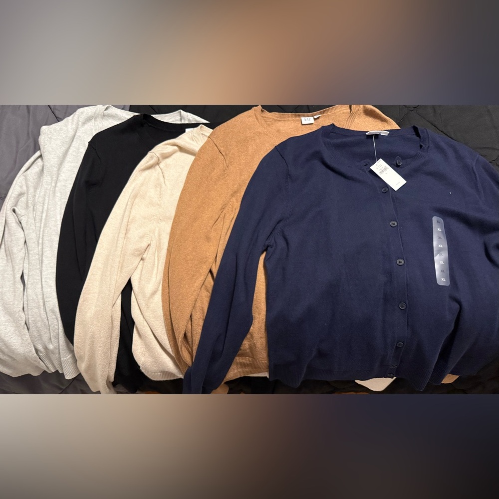 GAP Cardigan 5 colors, XL